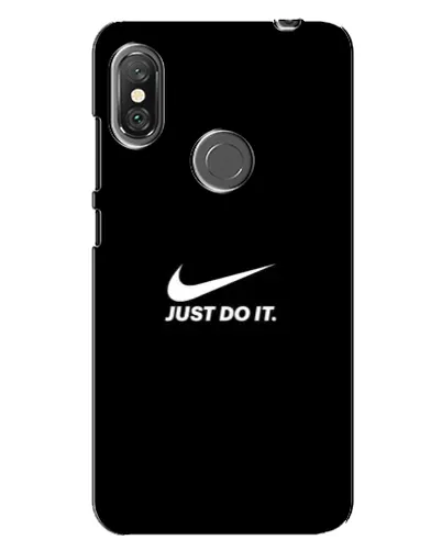 Чехол для Xiaomi Redmi Note 6 Pro с картинкой «Минимализм от Nike»