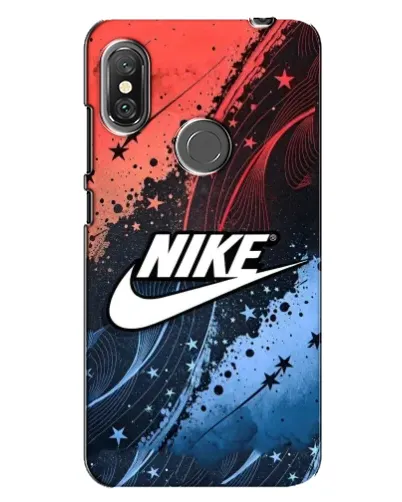 Чехол для Xiaomi Redmi Note 6 Pro с картинкой «Градиентный принт Найк»