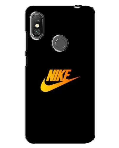 Чехол для Xiaomi Redmi Note 6 Pro с картинкой «Золотой логотип Nike»