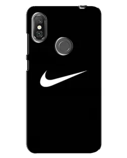 Чохол для Xiaomi Redmi Note 6 Pro з картинкою «Мінімалістичний Найк»