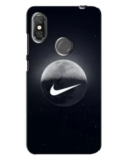 Чохол для Xiaomi Redmi Note 6 Pro з картинкою «Nike у стилі графіті»