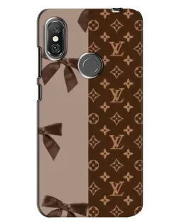 Чехол для Xiaomi Redmi Note 6 Pro с картинкой «Louis Vuitton — банты»
