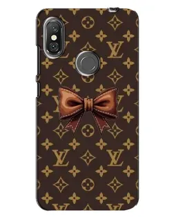 Чехол для Xiaomi Redmi Note 6 Pro с картинкой «LV с бантом»