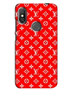 Чехол для Xiaomi Redmi Note 6 Pro с картинкой «Яркий паттерн LV»
