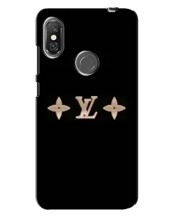 Чехол для Xiaomi Redmi Note 6 Pro с картинкой «Louis Vuitton — минимализм»
