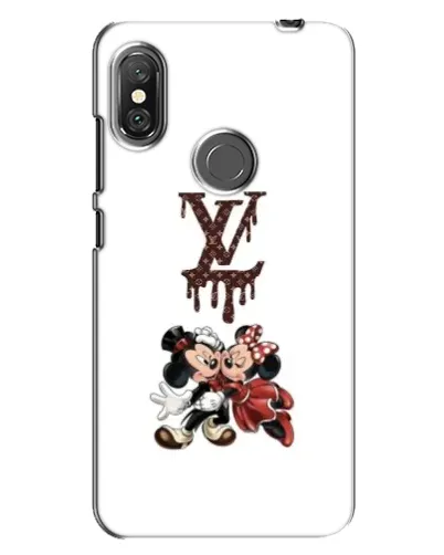 Чехол для Xiaomi Redmi Note 6 Pro с картинкой «LV и Микки Маус» Чехол для Xiaomi Redmi Note 6 Pro с картинкой «LV и Микки Маус»