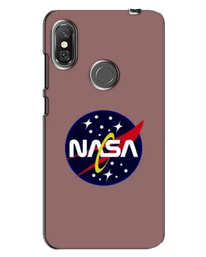 Чехол для Xiaomi Redmi Note 6 Pro с картинкой «NASA — ретро космос»