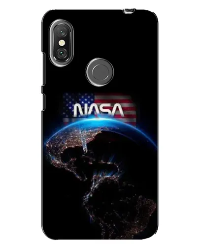Чехол для Xiaomi Redmi Note 6 Pro с картинкой «Земля из космоса NASA»