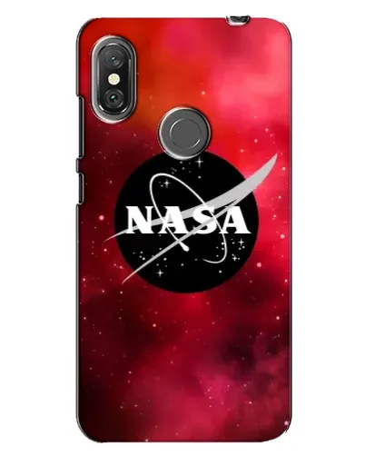 Чехол для Xiaomi Redmi Note 6 Pro с картинкой «NASA — красная туманность»