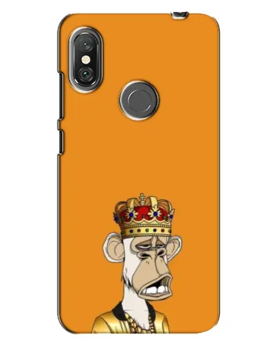 Чехол для Xiaomi Redmi Note 6 Pro с картинкой «Золотая обезьяна Bored Ape» Чехол для Xiaomi Redmi Note 6 Pro с картинкой «Золотая обезьяна Bored Ape»