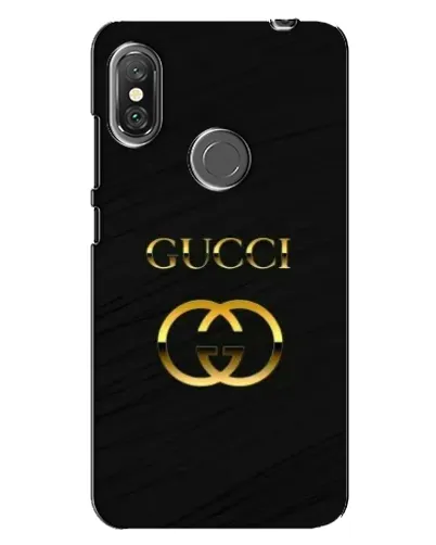 Чехол для Xiaomi Redmi Note 6 Pro с картинкой «Золотой логотип Gucci» Чехол для Xiaomi Redmi Note 6 Pro с картинкой «Золотой логотип Gucci»
