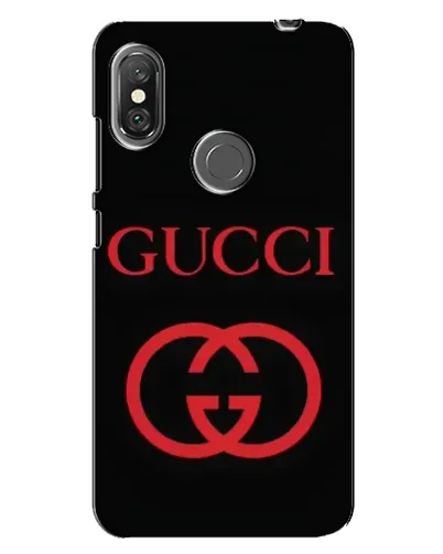 Чехол для Xiaomi Redmi Note 6 Pro с картинкой «Gucci — красный логотип» Чехол для Xiaomi Redmi Note 6 Pro с картинкой «Gucci — красный логотип»