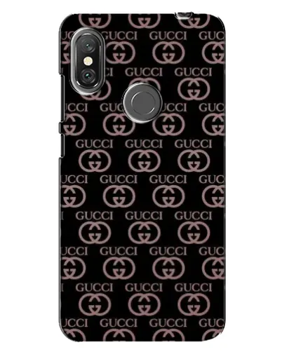 Чехол для Xiaomi Redmi Note 6 Pro с картинкой «Классическая монограмма Gucci» Чехол для Xiaomi Redmi Note 6 Pro с картинкой «Классическая монограмма Gucci»