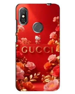 Чехол для Xiaomi Redmi Note 6 Pro с картинкой «Gucci — золотой сад»