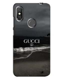 Чехол для Xiaomi Redmi Note 6 Pro с картинкой «Gucci — морской прибой»