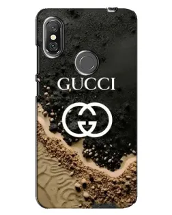 Чехол для Xiaomi Redmi Note 6 Pro с картинкой «Gucci — песчаные дюны»