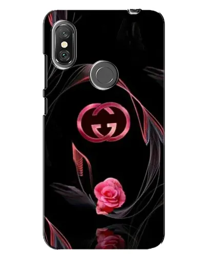 Чехол для Xiaomi Redmi Note 6 Pro с картинкой «Gucci — неоновая роза» Чехол для Xiaomi Redmi Note 6 Pro с картинкой «Gucci — неоновая роза»