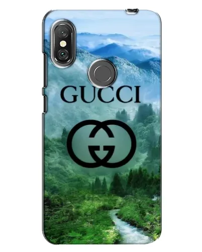 Чехол для Xiaomi Redmi Note 6 Pro с картинкой «Gucci — горный пейзаж» Чехол для Xiaomi Redmi Note 6 Pro с картинкой «Gucci — горный пейзаж»