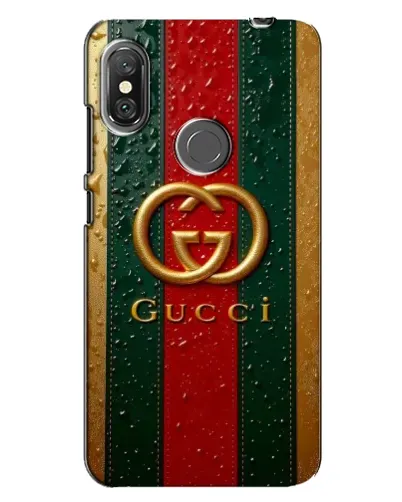 Чохол для Xiaomi Redmi Note 6 Pro з картинкою «Gucci — фірмова смуга та золото» Чохол для Xiaomi Redmi Note 6 Pro з картинкою «Gucci — фірмова смуга та золото»