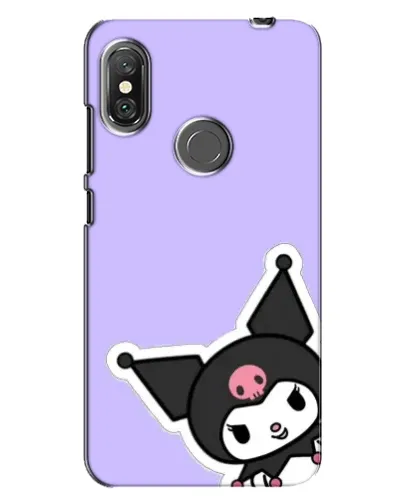 Чохол для Xiaomi Redmi Note 6 Pro з картинкою «Кумедна Kuromi» Чохол для Xiaomi Redmi Note 6 Pro з картинкою «Кумедна Kuromi»