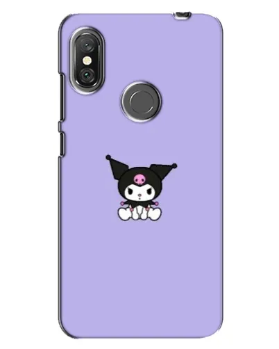 Чохол для Xiaomi Redmi Note 6 Pro з картинкою «Kuromi — фіолетовий мінімалізм» Чохол для Xiaomi Redmi Note 6 Pro з картинкою «Kuromi — фіолетовий мінімалізм»