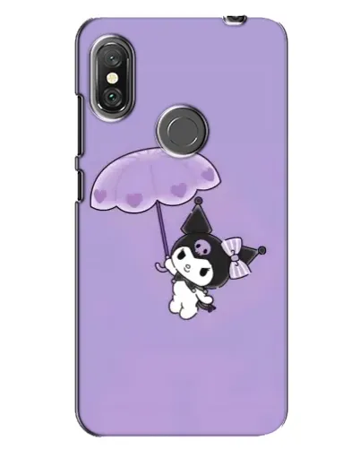 Чохол для Xiaomi Redmi Note 6 Pro з картинкою «Kuromi з парасолькою» Чохол для Xiaomi Redmi Note 6 Pro з картинкою «Kuromi з парасолькою»