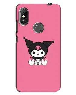 Чохол для Xiaomi Redmi Note 6 Pro з картинкою «Похмура Kuromi»
