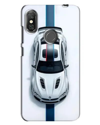 Чехол для Xiaomi Redmi Note 6 Pro с картинкой «Вид сверху — BMW M»