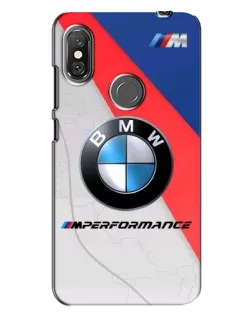 Чехол для Xiaomi Redmi Note 6 Pro с картинкой «BMW Performance стиль»