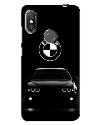 Чехол для Xiaomi Redmi Note 6 Pro с картинкой «BMW — взгляд из темноты»