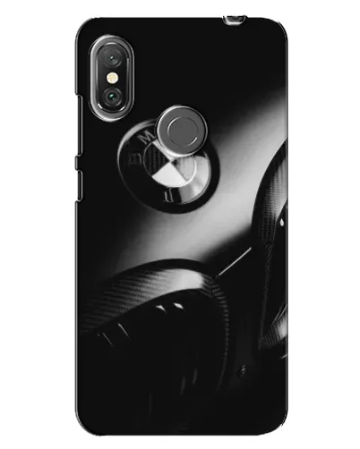 Чехол для Xiaomi Redmi Note 6 Pro с картинкой «Эмблема BMW — макро»