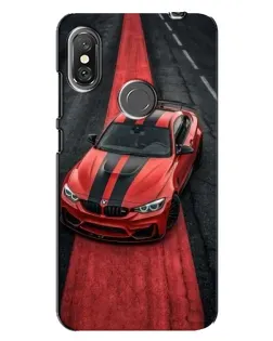 Чехол для Xiaomi Redmi Note 6 Pro с картинкой «BMW на красной дорожке»