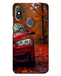 Чехол для Xiaomi Redmi Note 6 Pro с картинкой «Осенняя BMW M4»