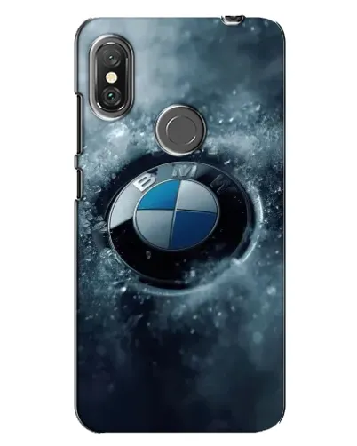 Чохол для Xiaomi Redmi Note 6 Pro з картинкою «Логотип BMW — лід» Чохол для Xiaomi Redmi Note 6 Pro з картинкою «Логотип BMW — лід»