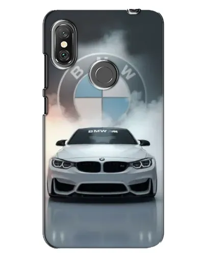 Чохол для Xiaomi Redmi Note 6 Pro з картинкою «BMW в білому диму» Чохол для Xiaomi Redmi Note 6 Pro з картинкою «BMW в білому диму»