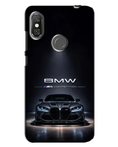 Чохол для Xiaomi Redmi Note 6 Pro з картинкою «BMW крізь нічне місто» Чохол для Xiaomi Redmi Note 6 Pro з картинкою «BMW крізь нічне місто»