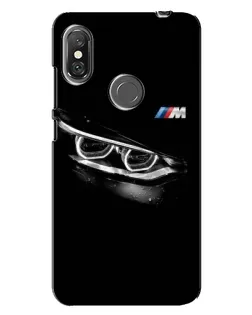 Чохол для Xiaomi Redmi Note 6 Pro з картинкою «BMW — погляд тигра»