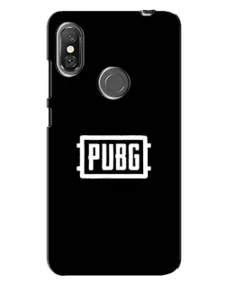 Чехол для Xiaomi Redmi Note 6 Pro с картинкой «Лого BMW — металлический блеск»