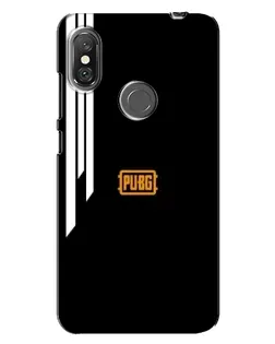 Чехол для Xiaomi Redmi Note 6 Pro с картинкой «PUBG — вертикальные линии»