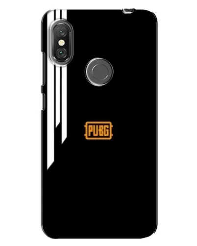 Чехол для Xiaomi Redmi Note 6 Pro с картинкой «PUBG — вертикальные линии»
