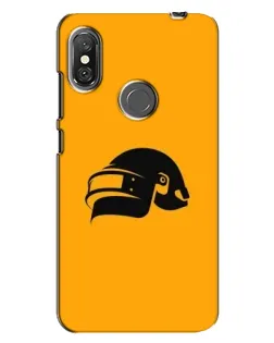 Чехол для Xiaomi Redmi Note 6 Pro с картинкой «PUBG — золотой шлем»