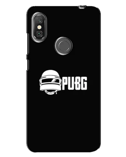 Чехол для Xiaomi Redmi Note 6 Pro с картинкой «PUBG — классический лого»