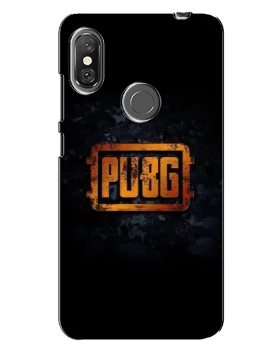 Чехол для Xiaomi Redmi Note 6 Pro с картинкой «PUBG — золотой логотип»