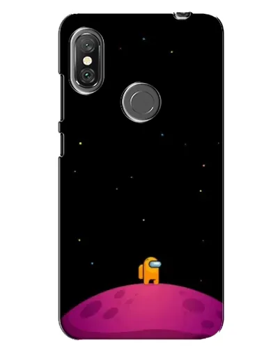 Чехол для Xiaomi Redmi Note 6 Pro с картинкой «Одинокий герой на планете»