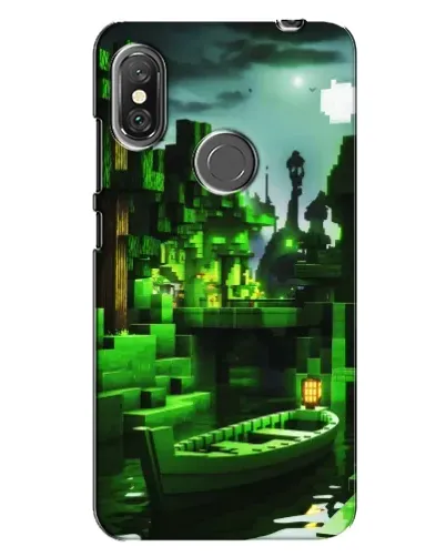 Чехол для Xiaomi Redmi Note 6 Pro с картинкой «Minecraft лесной пейзаж» Чехол для Xiaomi Redmi Note 6 Pro с картинкой «Minecraft лесной пейзаж»