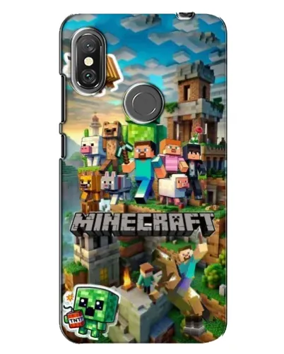 Чехол для Xiaomi Redmi Note 6 Pro с картинкой «Замок Minecraft» Чехол для Xiaomi Redmi Note 6 Pro с картинкой «Замок Minecraft»
