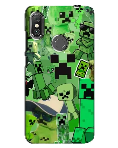 Чехол для Xiaomi Redmi Note 6 Pro с картинкой «Криперы Minecraft» Чехол для Xiaomi Redmi Note 6 Pro с картинкой «Криперы Minecraft»