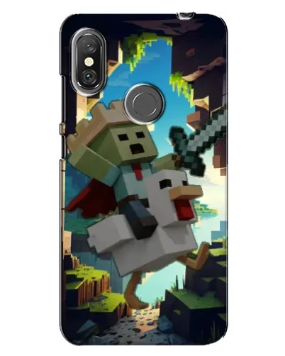 Чехол для Xiaomi Redmi Note 6 Pro с картинкой «Стив и гусь» Чехол для Xiaomi Redmi Note 6 Pro с картинкой «Стив и гусь»