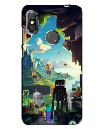 Чехол для Xiaomi Redmi Note 6 Pro с картинкой «Эндермен в лесу» Чехол для Xiaomi Redmi Note 6 Pro с картинкой «Эндермен в лесу»