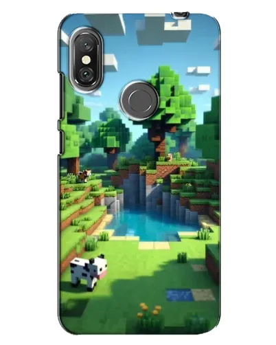 Чехол для Xiaomi Redmi Note 6 Pro с картинкой «Minecraft летний день» Чехол для Xiaomi Redmi Note 6 Pro с картинкой «Minecraft летний день»